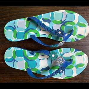 Coach flip flops